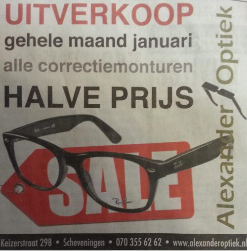 Acties januari!